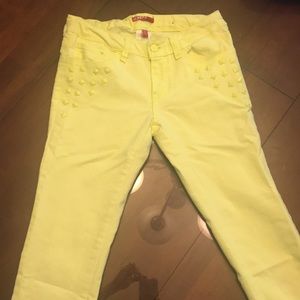 Girls colored jeans